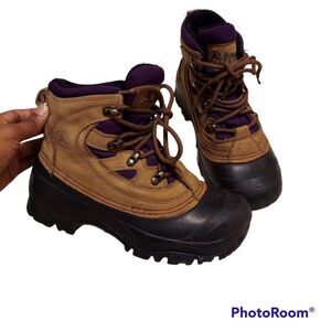 Kamik  Winter Hiking Waterproof  Womens Leather Boots